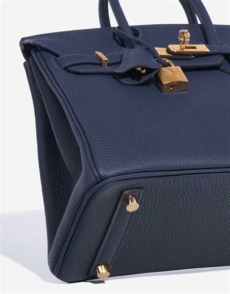 Hermès Birkin 25 Togo Blue Nuit 